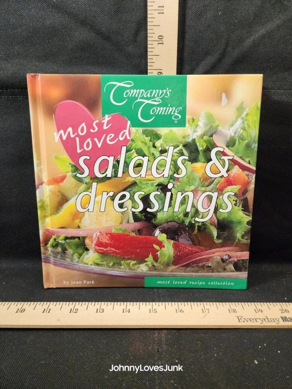 Companys Coming Most Loved Salad Recipes Cookbook Complete Used